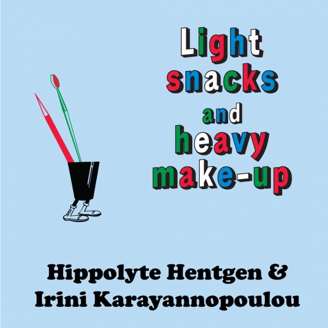 Light snacks and heavy make-up