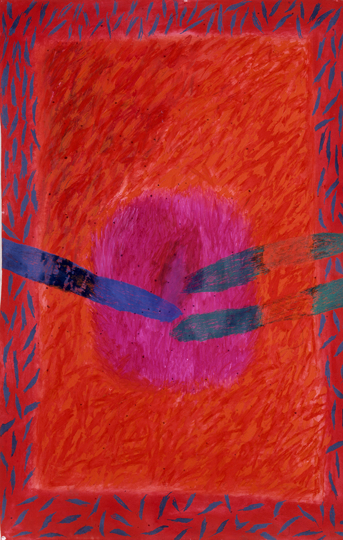 leda Papakonstantinou mixed media 151 X 97 X 1,5 cmweb