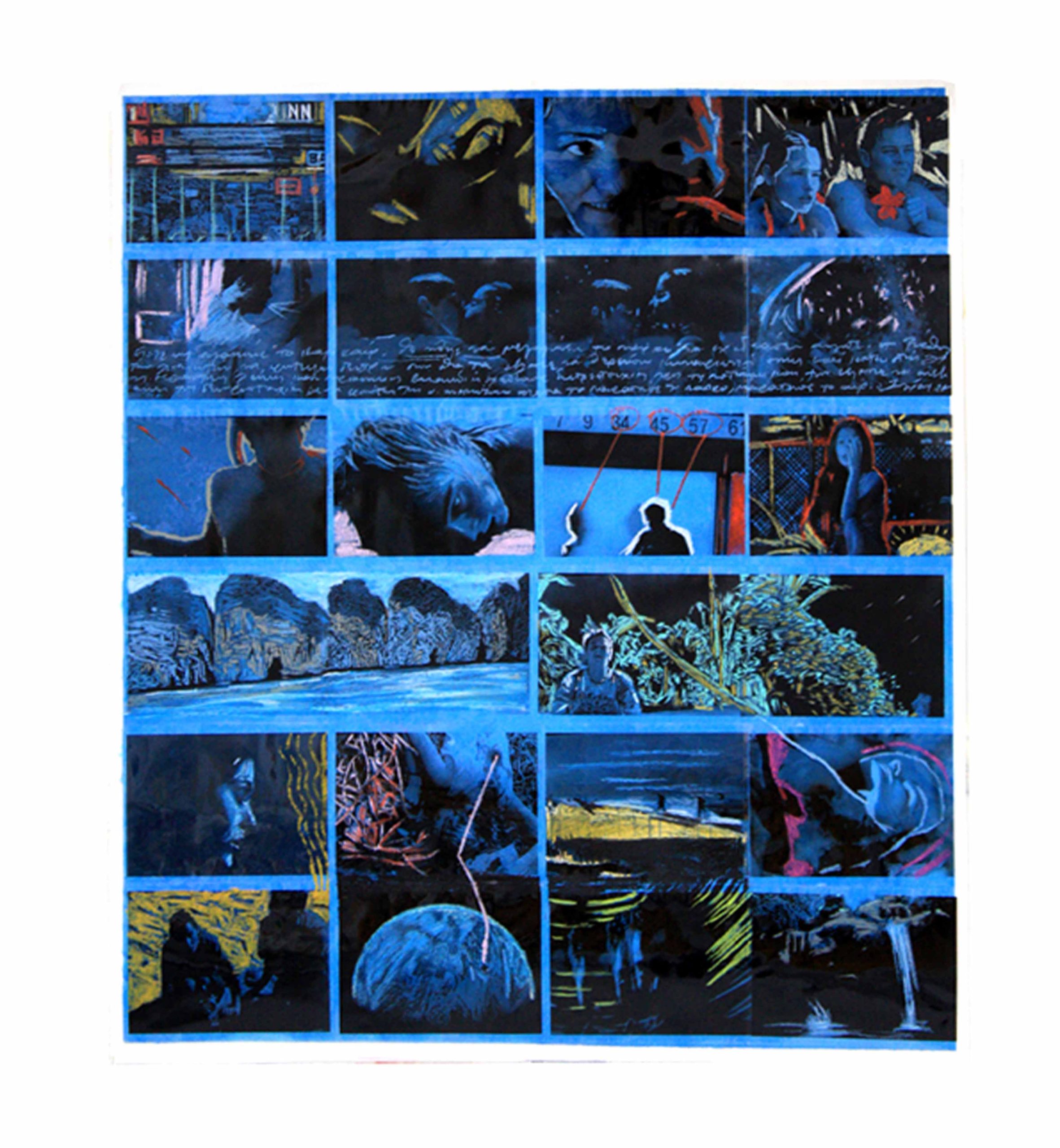 Athanassiadis_Τhe beach_130x120 cm